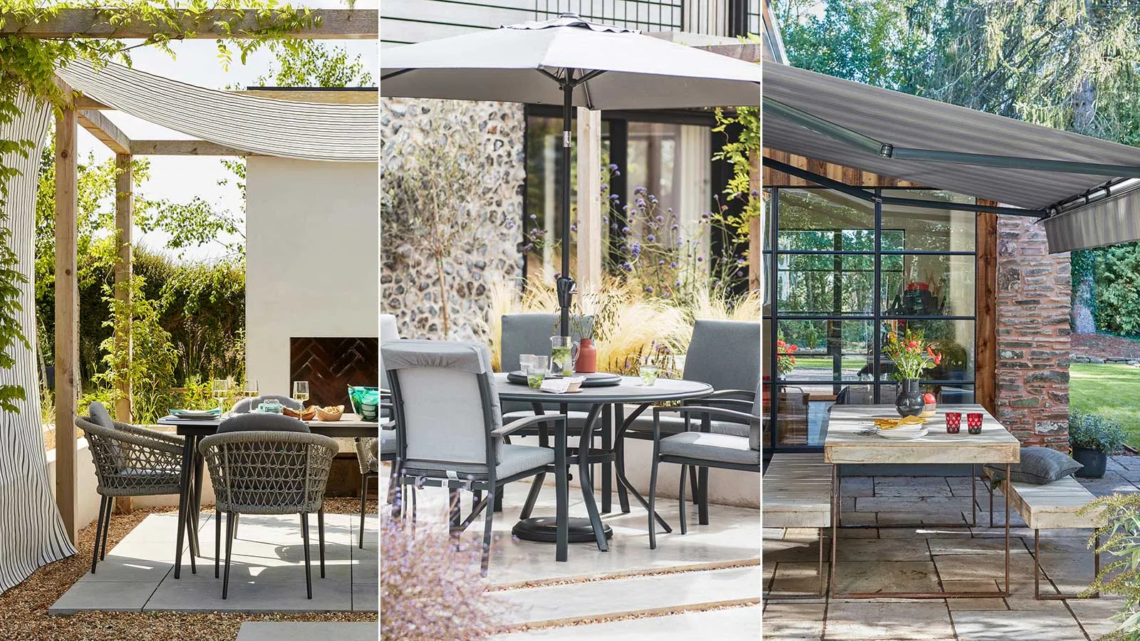 Outdoor Dining Shade Ideas for Hot Sunny Backyards
